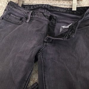 Acid wash purple Bullhead hermosa skinny jeans